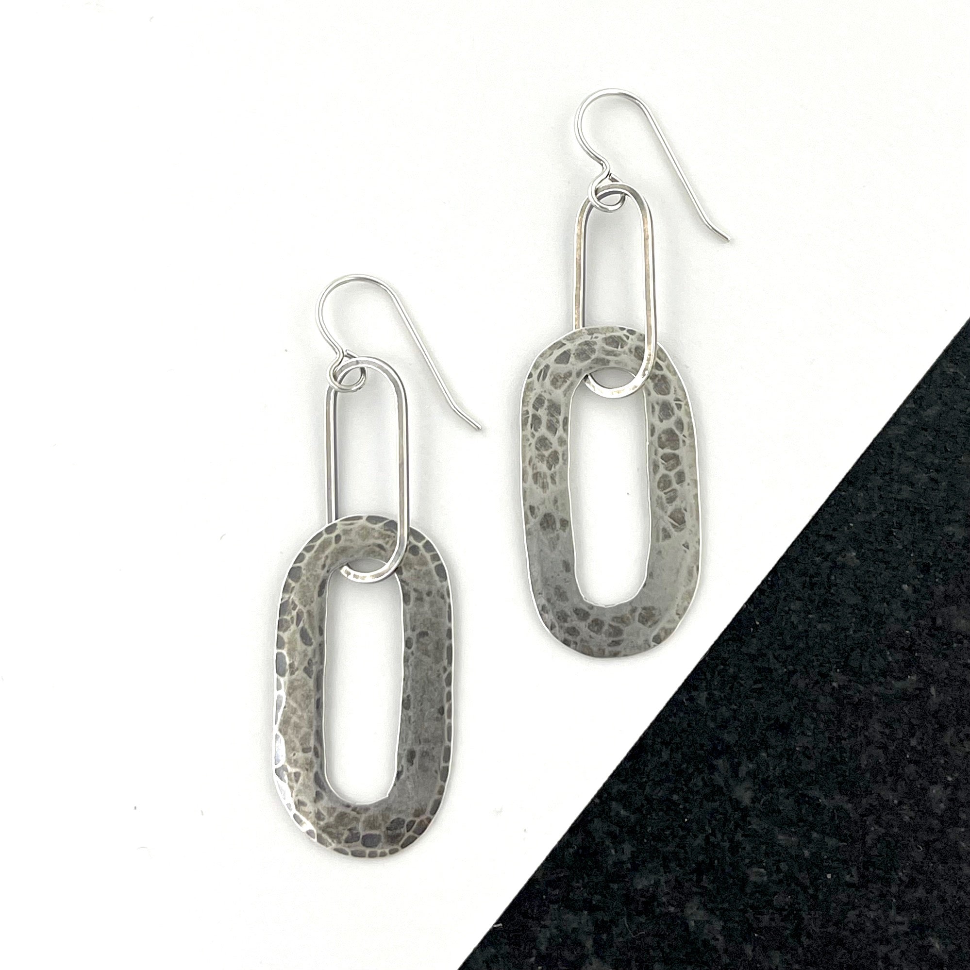 Erica Bailey Ruby Pentagon Earrings